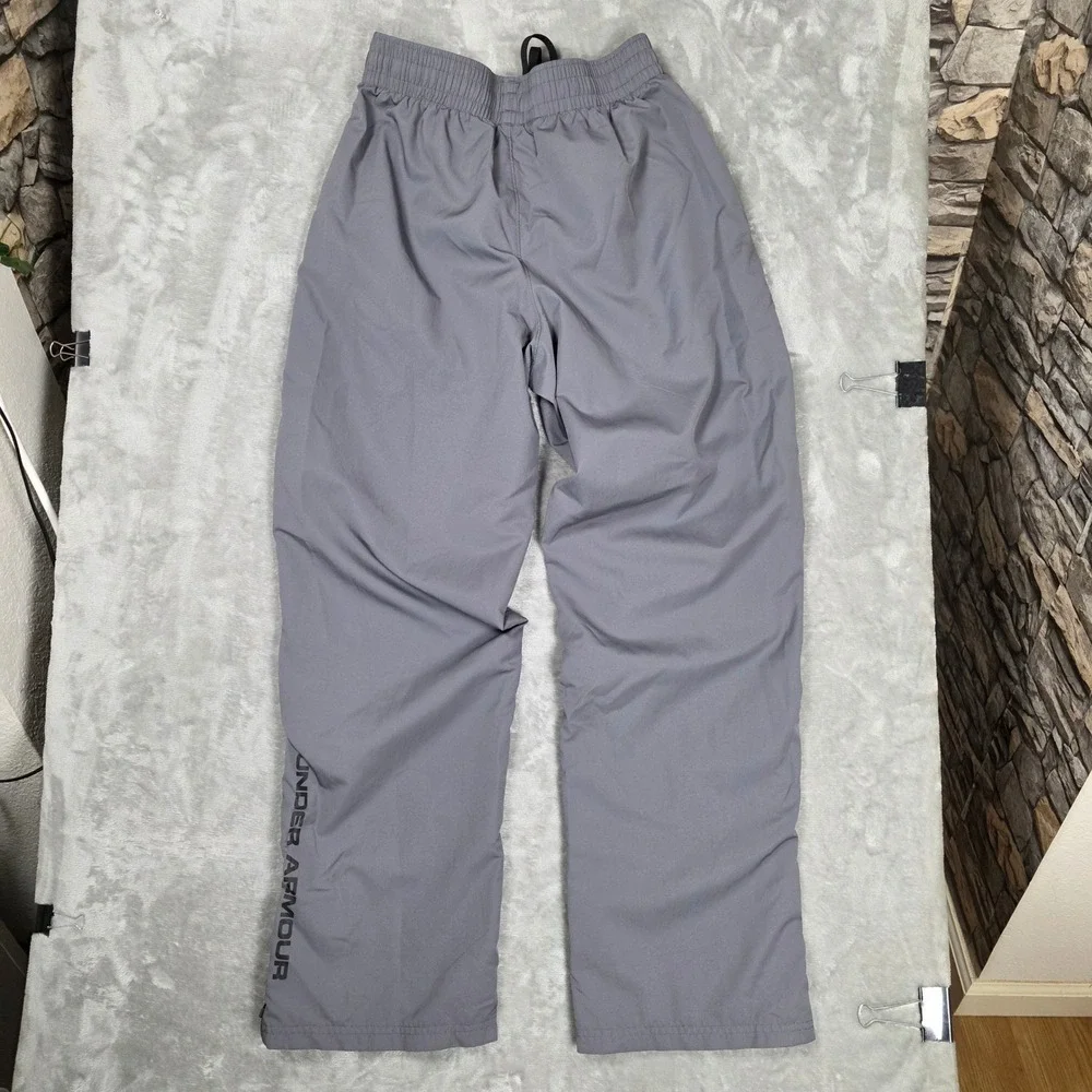 Under Armour HeatGear Track Pants Mesh Gray Mens M FAIR Techwear Minimalist